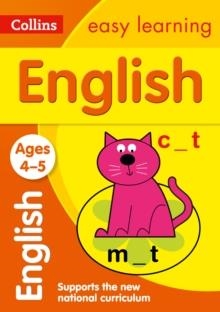 ENGLISH AGES 3-5: PREPARE FOR SCHOOL WITH EASY HOME LEARNING | 9780008134204 | COLLINS EASY LEARNING