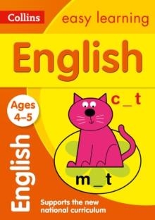 ENGLISH AGES 4-5 | 9780008134204 | COLLINS EASY LEARNING