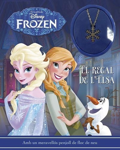 FROZEN. LLIBRE AMB PENJOLL. EL REGAL DE L'ELSA | 9788416519057 | Disney