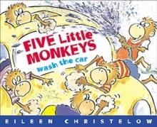 FIVE LITTLE MONKEYS WASH THE CAR | 9780618486021 | EILEEN CHRISTELOW
