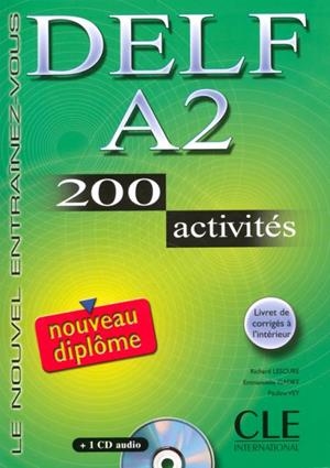 DELF A2 200 ACTIVITIES LIVRE+CD | 9782090352450 | BRUNO MÈGRE