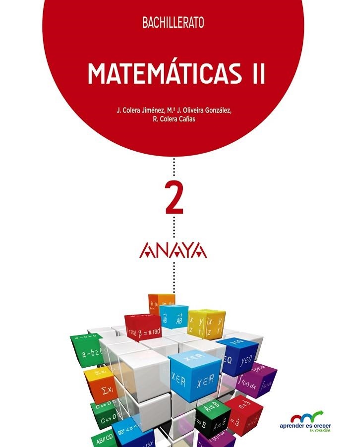 MATEMATICAS II | 9788469812778 | COLERA JIMENEZ, JOSE / OLIVEIRA GONZALEZ