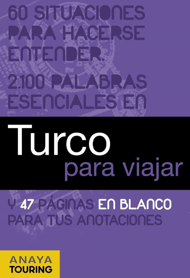 TURCO PARA VIAJAR | 9788499352749 | ANAYA TOURING