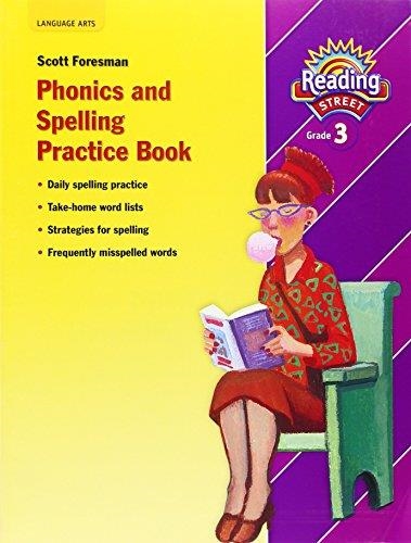 READING 2007 SPELLING PRACTICE BOOK GRADE 3 | 9780328146482