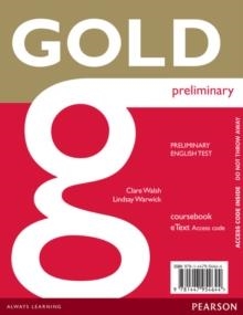 GOLD PRELIMINARY ETEXT COURSEBOOK ACCESS CARD | 9781447954644 | CLARE WALSH