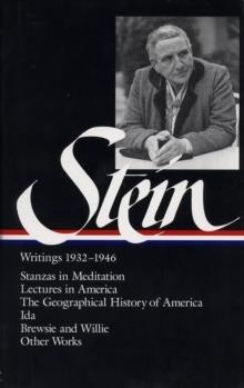 STEIN: WRITINGS 1932-1946 | 9781883011413 | GERTRUDE STEIN