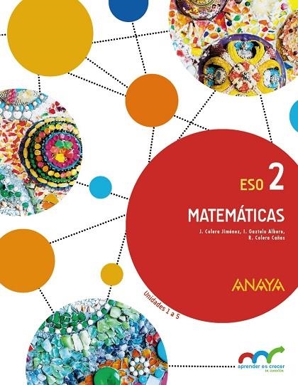 MATEMATICAS 2 (2 ESO) | 9788469814260 | COLERA JIMÉNEZ, JOSÉ;GAZTELU ALBERO, IGNACIO;COLERA CAÑAS, RAMÓN