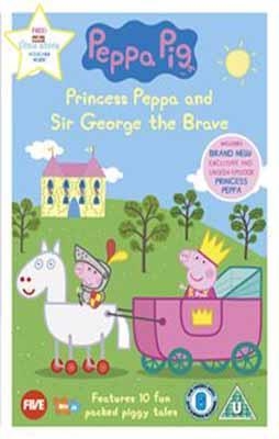 PEPPA PIG: PRINCESS PEPPA AND SIR GEORGE THE BRAVE DVD | 5030305106744 | PEPPA PIG