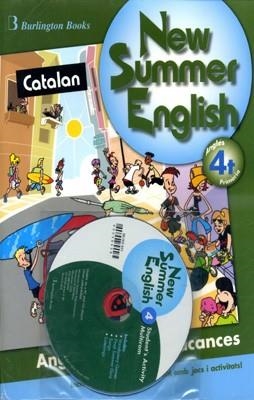 NEW SUMMER ENGLISH PRIM 4 SB+CD CATALAN | 9789963478743