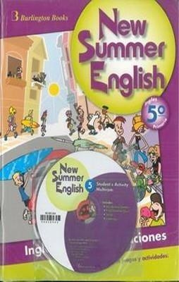 NEW SUMMER ENGLISH PRIM 5 SB+CD SPANISH | 9789963478750