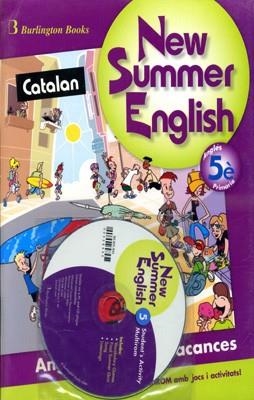 NEW SUMMER ENGLISH PRIM 5 SB+CD CATALAN | 9789963478149