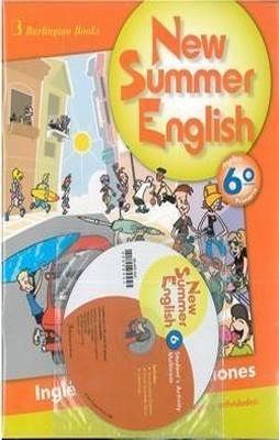 NEW SUMMER ENGLISH PRIM 6 SB+CD SPANISH | 9789963478156
