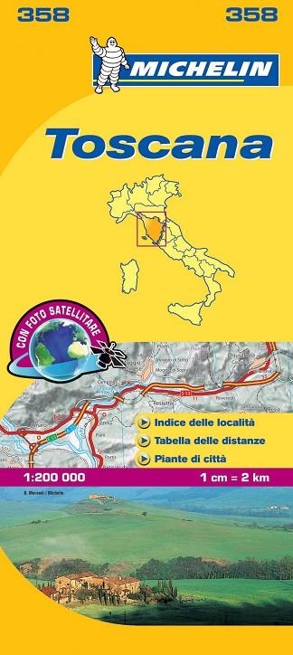 MAPA LOCAL TOSCANA | 9782067126671 | MICHELIN