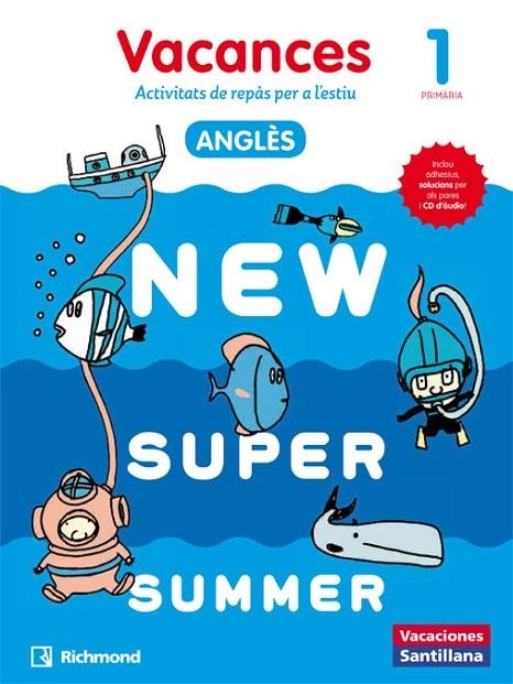 NEW SUPER SUMMER 1 SB+CD CATALAN | 9788466823036 | Varios autores