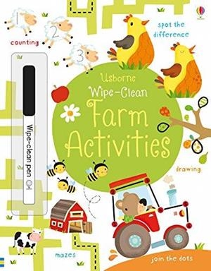 WIPE-CLEAN FARM ACTIVITIES | 9781409582779 | KIRSTEEN ROBSON
