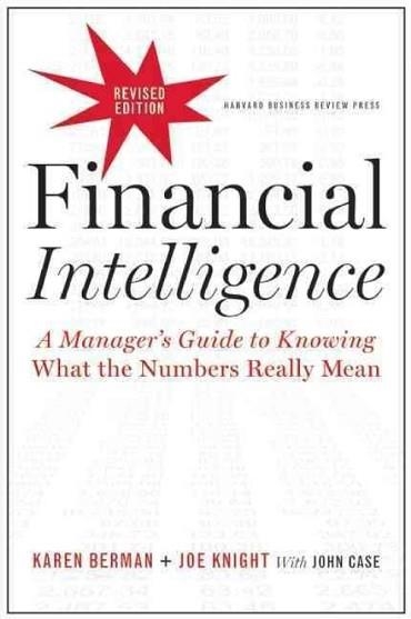 FINANCIAL INTELLIGENCE | 9781422144114 | KAREN BERMAN