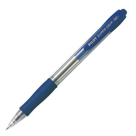 BOLIGRAFO PILOT SUPER GRIP <M> AZUL OSCURO | 4902505154904