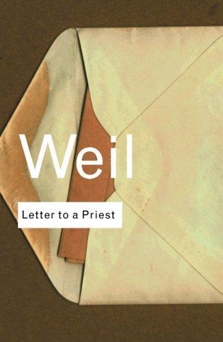 LETTER TO A PRIEST | 9780415267670 | SIMONE WEIL