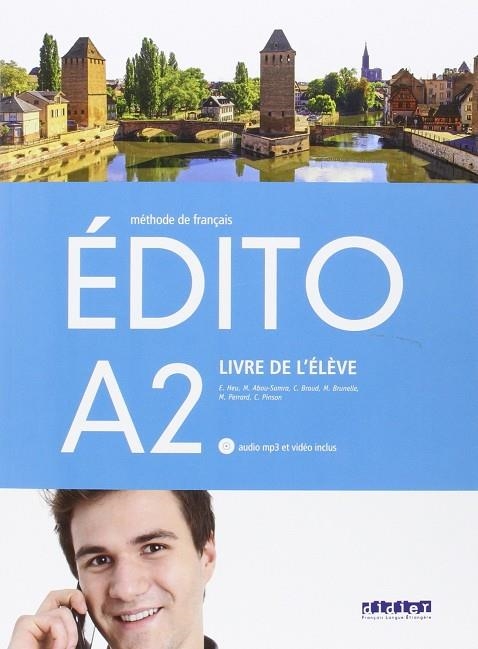 EDITO A2 ELEVE+CD+DVD (2016) | 9788490492086 | Varios autores