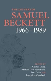LETTERS OF SAMUEL BECKETT 1966-1989 | 9780521867962 | SAMUEL BECKETT