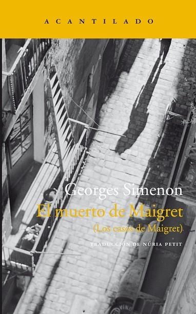 EL MUERTO DE MAIGRET | 9788416748167 | Simenon, Georges