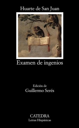 EXAMEN DE INGENIOS | 9788437608723 | HUARTE DE SAN JUAN