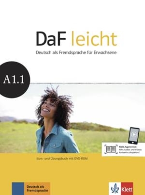 DAF LEICHT A1.1 KURS- UND ÜBUNGSBUCH MIT AUDIOS UND VIDEOS | 9783126762502 | JENTGES, SABINE/KÖRNER, ELKE/LUNDQUIST-MOG, ANGELIKA/REINKE, KERSTIN/SCHWARZ, EVELINE/SOKOLOWSKI, KA