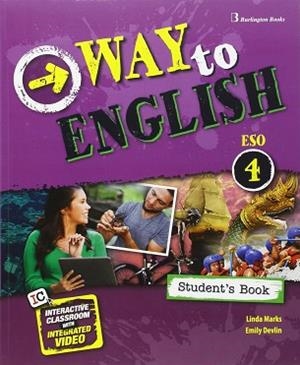 WAY TO ENGLISH ESO 4 SB | 9789963516476 | LINDA MARKS & CHARLOTTE ADDISON