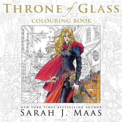 THE THRONE OF GLASS COLOURING BOOK | 9781408881422 | SARAH J MAAS