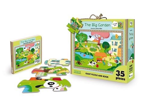 THE BIG GARDEN (GIANT PUZZLE AND BOOK) | 9788868600495 | SIMON MILLER