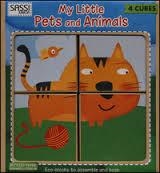 MY LITTLE PETSANDANIMALS (BLOCKS+BOOK) | 9788868600464 | SIMON MILLER