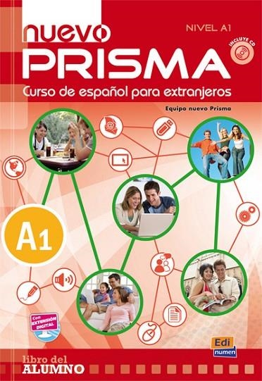 NUEVO PRISMA A1 ALUMNO/CD | 9788498483659 | VÁZQUEZ FERNÁNDEZ, RUTH/BUESO FERNÁNDEZ, ISABEL/RUIZ DE GAUNA MORENO, MARÍA/PARDO DÍAZ, MARÍA ISABEL