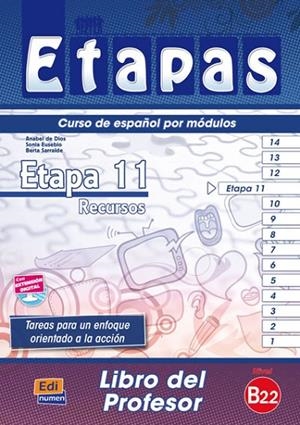 ETAPA 11 LIBRO PROFESOR | 9788498483550 | SERRALDE VIZUETE, BERTA/EUSEBIO HERMIRA, SONIA/DE DIOS MARTÍN, ISABEL
