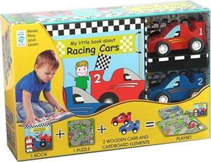 MY LITTLE RACING CIRCUIT (BOOK+TOY) | 9788778840585 | LOUISE BUCKENS