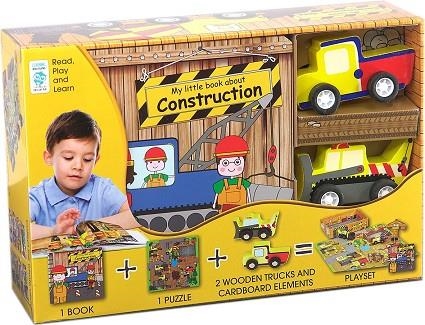 MY LITTLE CONSTRUCTION SITE (BOOK+TOY) | 9788778840561 | LOUISE BUCKENS