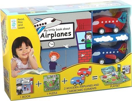 MY LITTLE AIRPORT (BOOK+TOY) | 9788778840578 | LOUISE BUCKENS