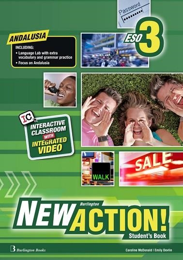 NEW ACTION ESO 3 SB ANDALUCIA | 9789963517114