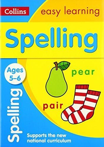 SPELLING AGES 5-6 : IDEAL FOR HOME LEARNING | 9780008134365 | COLLINS EASY LEARNING