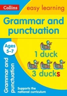 GRAMMAR AND PUNCTUATION AGES 5-7: IDEAL FOR HOME LEARNING | 9780008134327 | COLLINS EASY ENGLISH