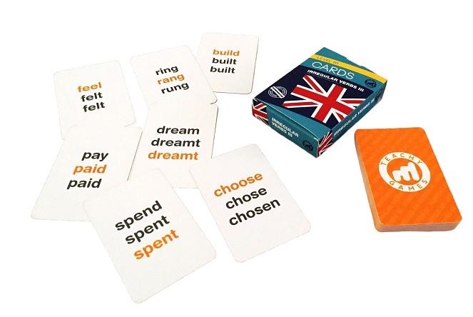 CARTAS IRREGULAR VERBS III B1 | 8437016506097 | TEACHY GAMES