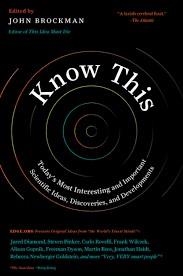 KNOW THIS | 9780062562067 | JOHN BROCKMAN