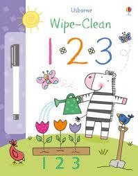 USBORNE WIPE-CLEAN 123 | 9781409524496 | USBORNE