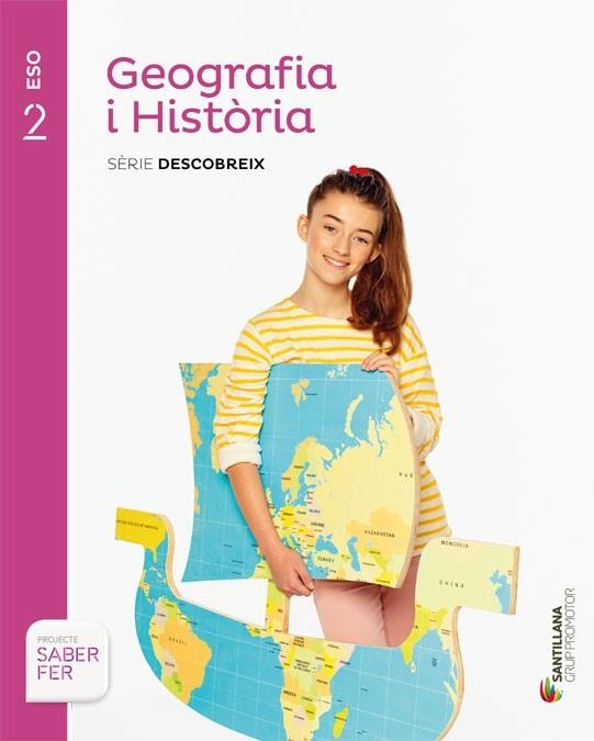 GEOGRAFIA I HISTORIA (SERIE DESCOBREIX) 2 ESO | 9788490475300 | VARIOS AUTORES