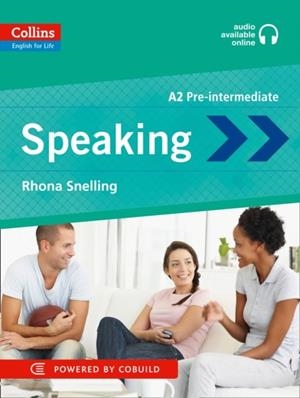 ENGLISH FOR LIFE: SPEAKING - PRE-INTERMEDIATE (INCL. AUDIO) | 9780007497775 | RHONA SNELLING