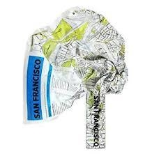 SAN FRANCISCO CRUMPLED CITY MAP | 9788897487050