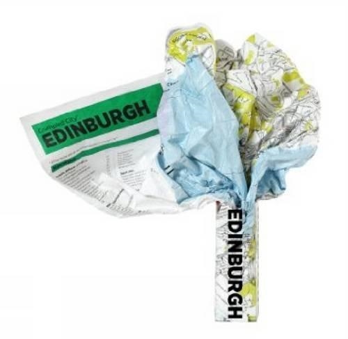 EDINBURGH CRUMPLED CITY MAP | 9788890573262 | PALOMAR