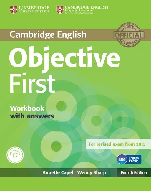 FC OBJECTIVE FIRST 2015 INT. ED. WB+KEY | 9781107628458 | CAPEL, ANNETTE/SHARP, WENDY
