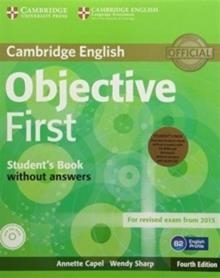 FC OBJECTIVE FIRST 2015 INT. ED. SB+WB NO KEY | 9781107628564 | CAPEL, ANNETTE/SHARP, WENDY