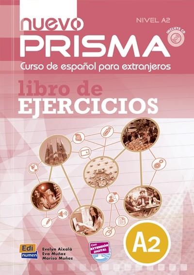 NUEVO PRISMA A2 LIBRO DE EJERCICIOS+CD | 9788498483727 | VV. AA.