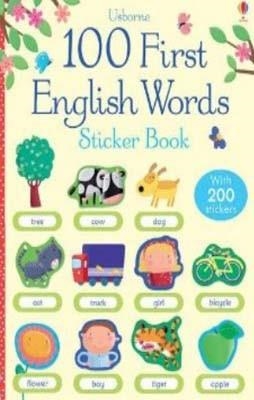 100 FIRST ENGLISH WORDS STICKER BOOK | 9781409551539